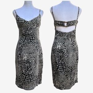 Abstract Silk Mixed Animal Print Dress by Kulson | IT 42 (US 4-6)